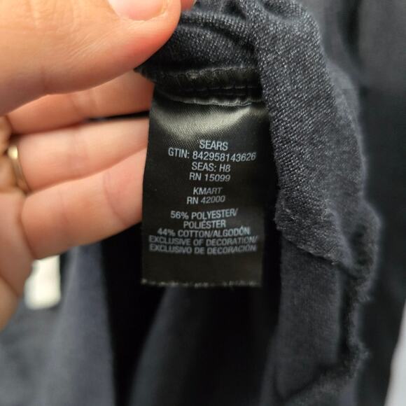 Joe Boxer Rainbow Unicorn Patch Hoodie size Large Whimsy 90s GirlhoodCore - Picture 5 of 7